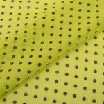 Ткань блузочная Chiffon 68 г/м², 200х147 см, 18 салатовый/коричневый, Gamma PC-05