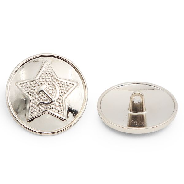 Пуговицы на ножке 36L, G, 72 шт