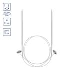 Спицы съемные металл ⌀3.5 мм, 50 см, с фиксатором, Gamma KNK