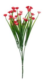 Декоративные элементы, 5 шт, 30 см, 02 красный, Blumentag ATJ-08