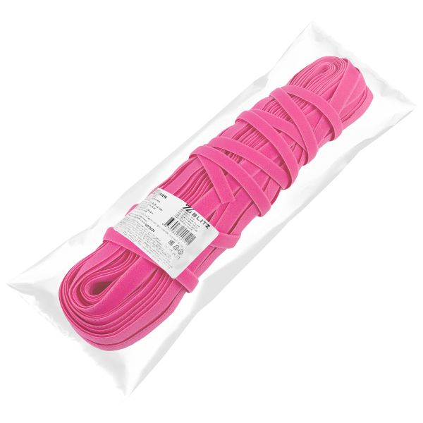 Резинка бельевая (бретелечная) 10.0 мм / 25±0.5 метров, неон фуксия/neon fuchsia, Blitz LB-51T