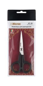 Ножницы рукодельные 12.5 см, в чехле Micron VIT-30