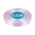 Лента атласная 1-сторонняя 12.0 мм / 33±2 метра, №080 сиреневый, в термоплёнке, Gamma