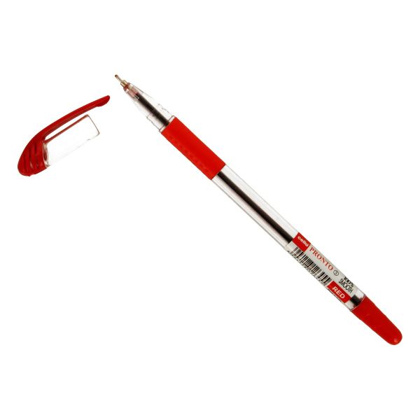 Ручка шариковая Pronto ⌀0.7 мм, 12 шт, 473 цвет чернил: красный, Cello, 473