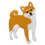 Термоаппликация "Сиба-ину", 5.0х7.5см