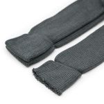 Манжеты трикотажные рукава 6.5 см / 3 метра, тонкие, 2х2, 431/5 черный жемчуг