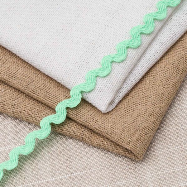 Тесьма вьюнчик 5мм / 20м (мята), С3582(С3581)