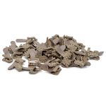 Крючок шубный Amii 50 мм, RAL 7006, 50 шт, т.бежевый