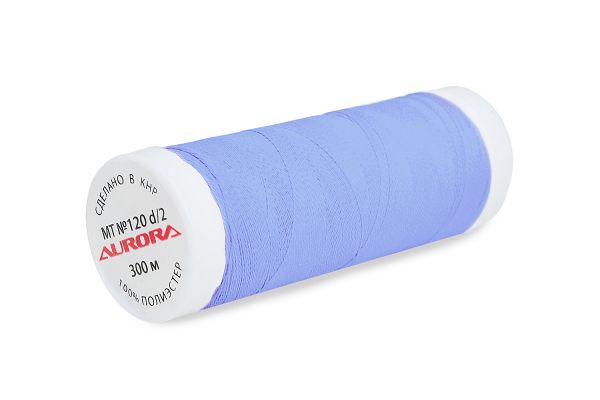 Нитки вышивальные матовые Aurora №120, 300 м, цв. MT3034, 5 катушек