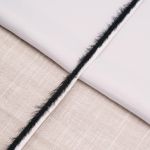 Кант декоративный Синель 10 мм / 45 метров, черный, 3AR3045