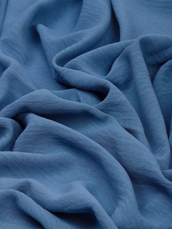 Лен Манго 160 г/м², 150 см / 25 метров, TBY.Mg.09, цв.голубой