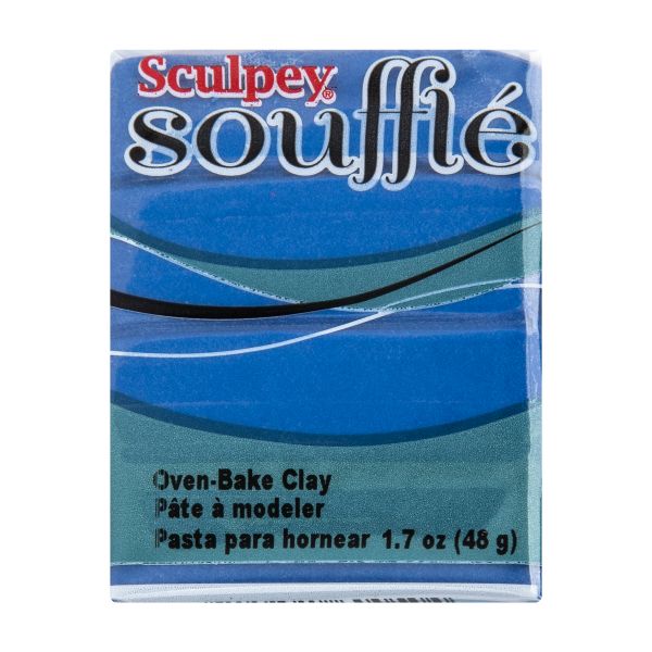 Полимерная глина 48 г, 6005 васильковый, Sculpey SU