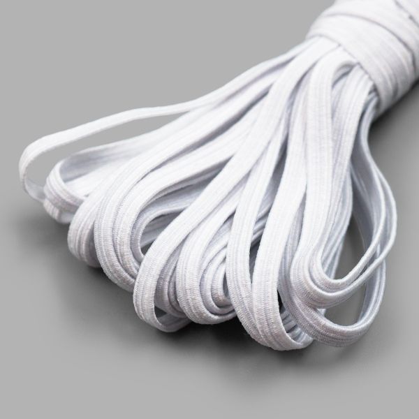Резинка бельевая (стандартная) 4.0 мм / 10 метров, р.9074, белый, С3560Г17