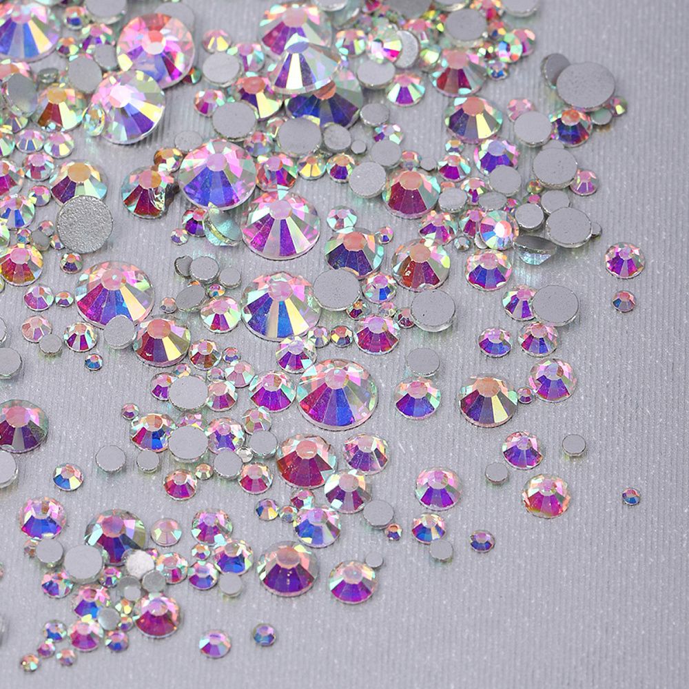 Стразы холодной фиксации TBY.MIX 1 цв.AB уп.1000 шт