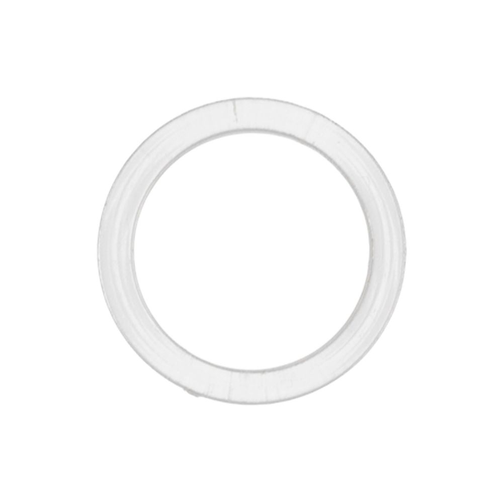 Кольцо для бюстгальтера пластик ⌀12 мм, 100 шт, прозрачный, Blitz CP01-12