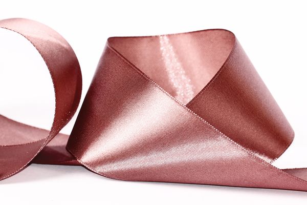 Лента атласная 1-сторонняя 50.0 мм / 33±2 метра, 099 коричневый, Gamma