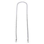 Цепочка для сумки 120х0.9 см, 1 шт, №04 под никель, Gamma FER-33