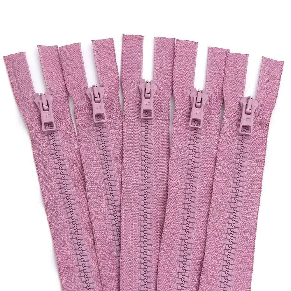 Молния трактор Arta Т6 (6 мм) 2 зам., разъем., 75 см, цв. 100 кремовый, уп.5 шт