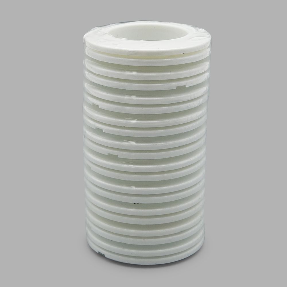 Люверсы шторные ⌀35 мм, с многоуровневым замком цвет № 53 белый, 10 шт