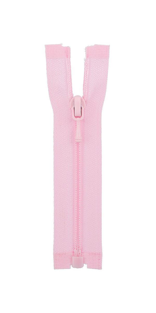 Молния спираль (витая) Т3 (3 мм) 1 зам., разъем., 8 см, декоративная, 132 св.розовый, ZipD 3S Gamma, 5 шт