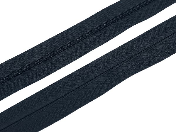 Молния рулонная витая (спираль) Т3 (3 мм) УСИЛЕННАЯ, НА БОБИНЕ, S-071 т.синий (цв.SBS) / кор. 1200 метров