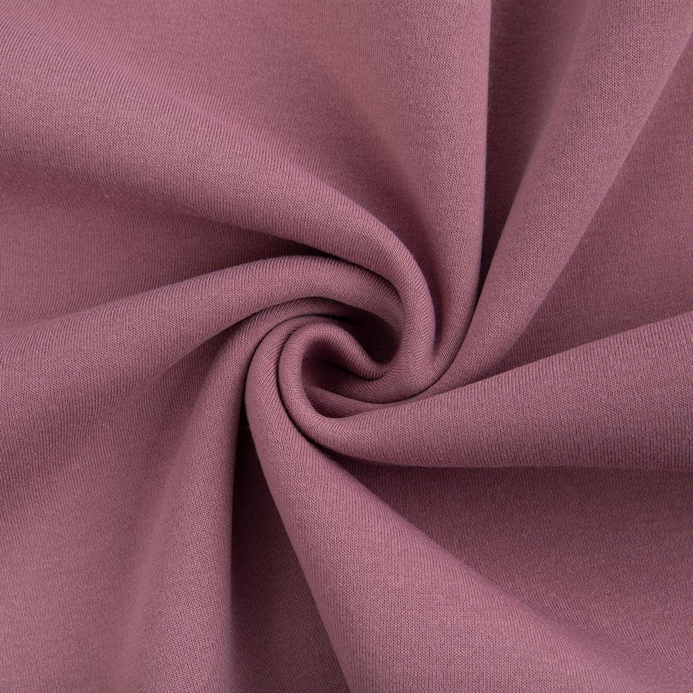 Футер 2-нитка с начесом 275 г/м², 150х180±5 см, т.пудра/dark powder, Gamma DBKTN