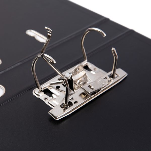 Регистратор PVC, 2-х стороннее покрытие, мет.уг. 50 мм, 10 шт, Premier A4 арочный механ, черный ЕС100261001, Expert Complete