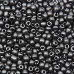 Бисер Astra&Craft 11/0 (2.1 мм), 200 г (10х20 г), цв. 922 графит/непрозрачный, матовый