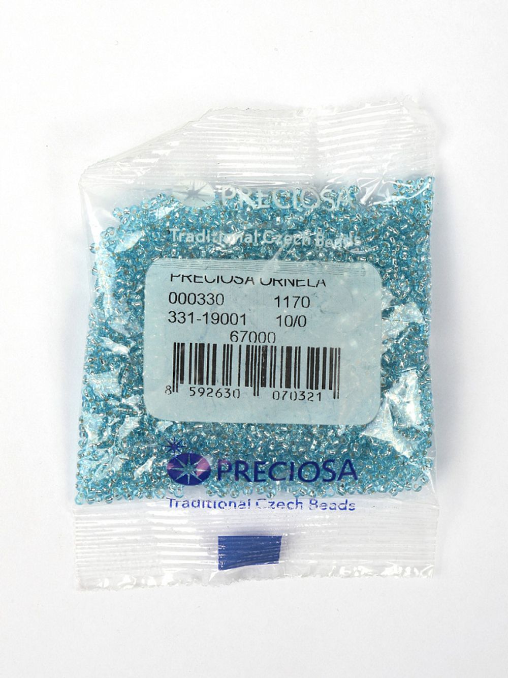 Бисер Preciosa 10/0 (2.3 мм), 50 г, арт. TSL цв. 67000/331-19001