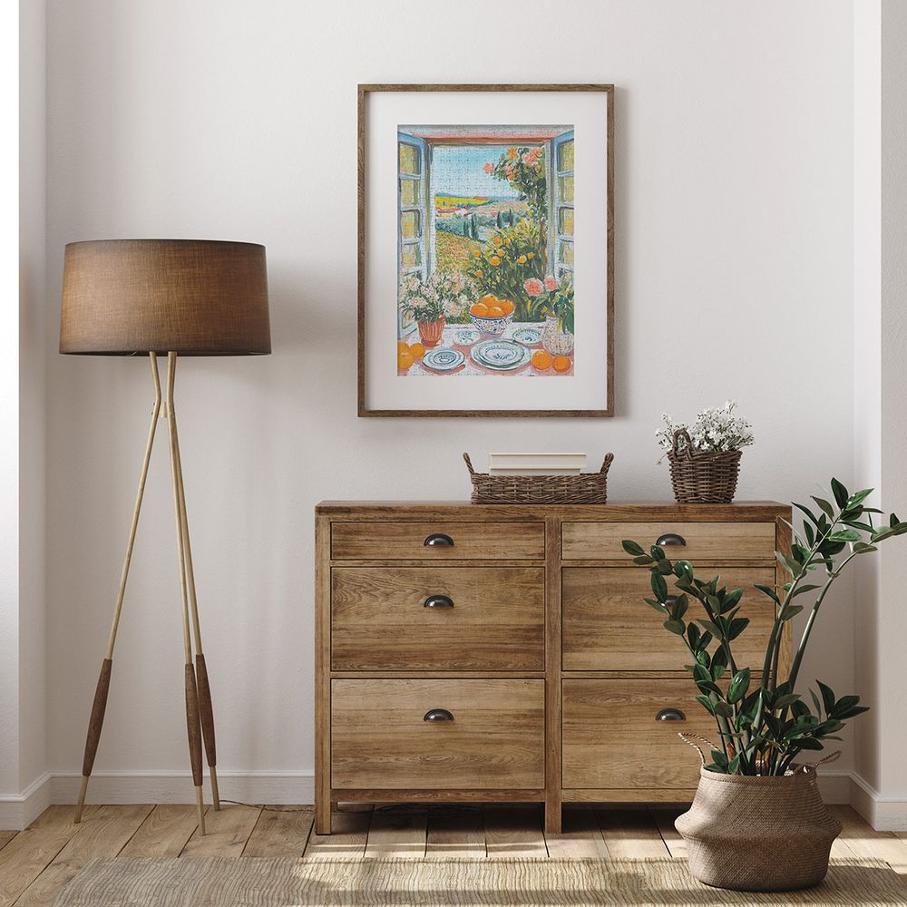 Пазл 1000 элементов, PZL-1000/90 Окно в лето, Фрея