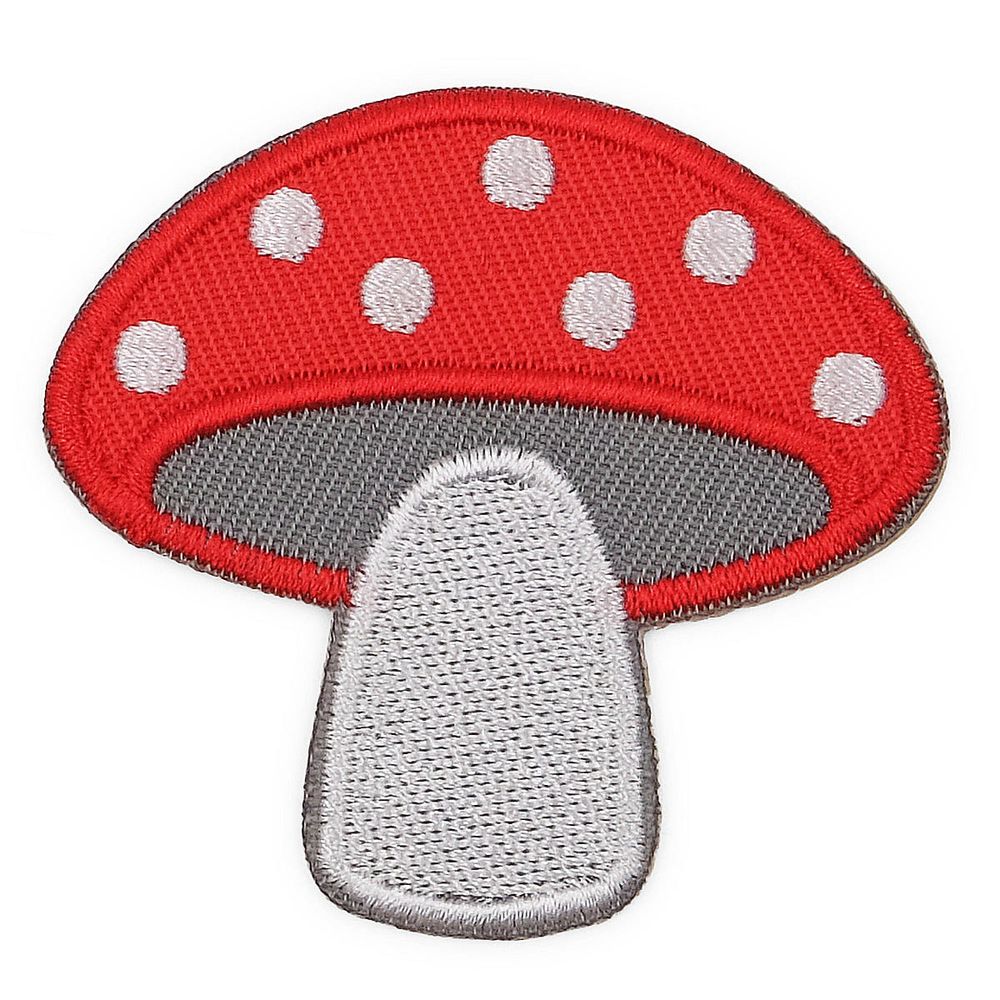 Термоаппликация Мухомор, 5.2х5.5см, Hobby&Pro