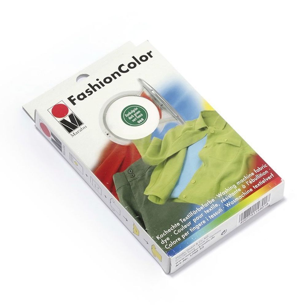Краситель для ткани Marabu Fashion Color, 174023068 цвет 068 темно-зеленый