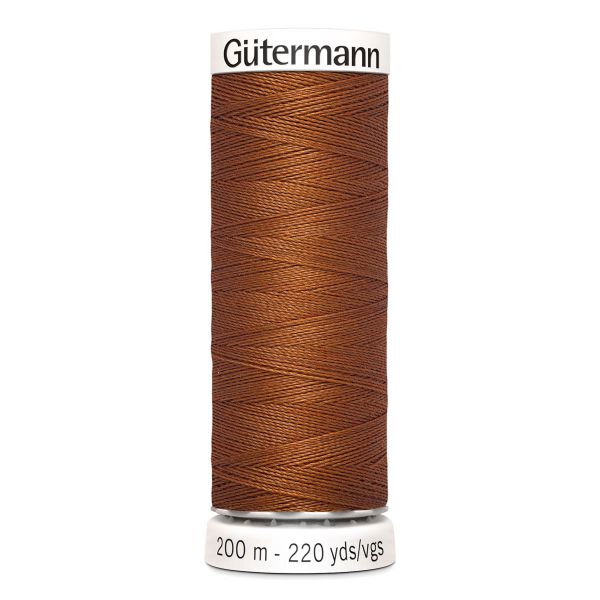 Нитки универсальные Gutermann Sew-all, 200м, 649 перламутрово-медный, 5 катушек