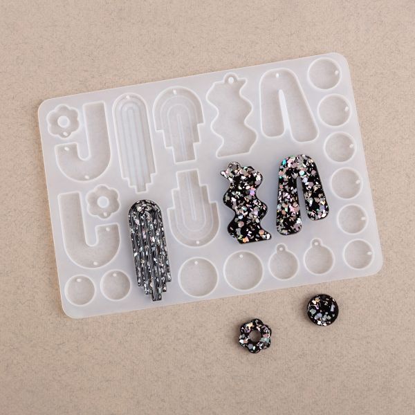 Форма силиконовая для эпоксидной смолы 01, Love2art SMER-09