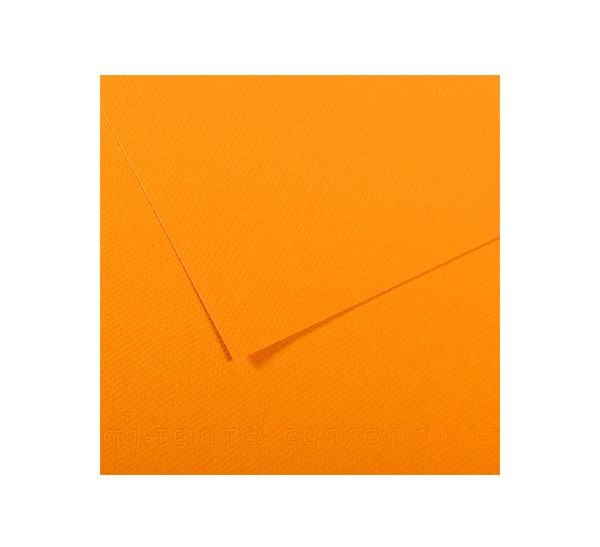 Бумага для пастели 160 г/м², 75х110 см, 25 листов, №553 глубокий желтый, Canson Mi-Teintes C200321227