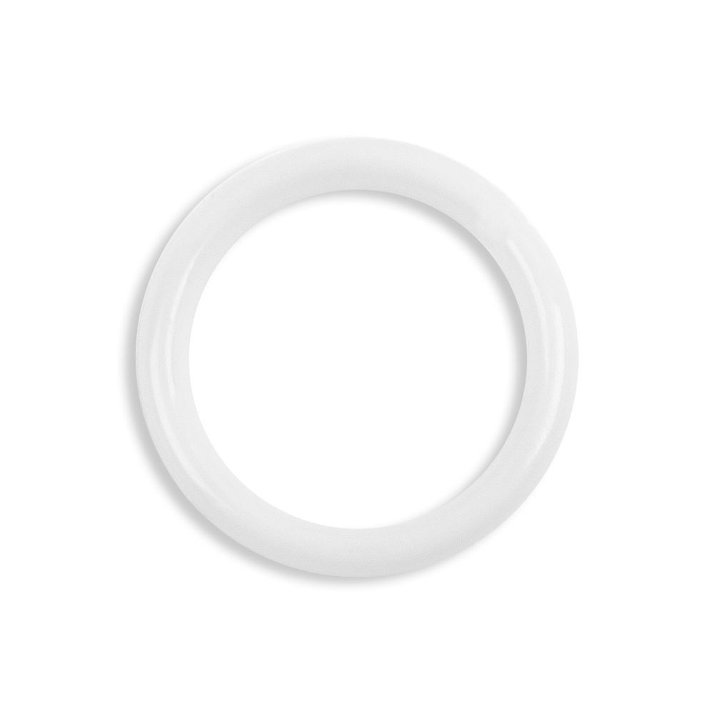 Кольцо для бюстгальтера пластик ⌀10 мм, 100 шт, белый, Blitz CP01-10