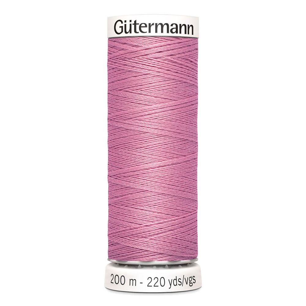 Нитки универсальные Gutermann Sew-all 100 (200 метров), 5 кат. | 663 т.розовый