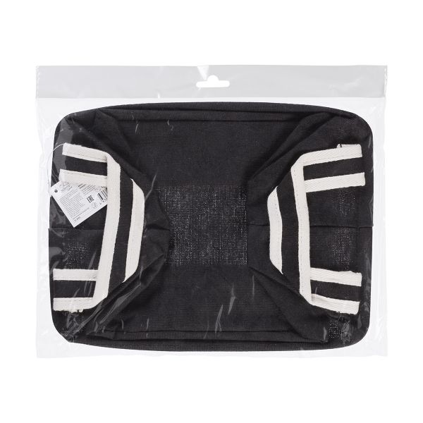 Корзина для хранения 28х20х16 см, №04 черный, Stilerra home PFH-113