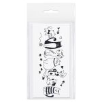 Термоаппликация Gamma Термотрансфер M №04, 1 шт, M-424 Котики 5.5х14.5 см