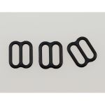 Рамки-регуляторы для бюстгальтера металл 10.0 мм, 170 черный, Arta, 50 шт, 7733815-2