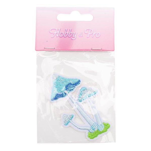 Термоаппликация Грибы поганки, 4.5х7см, Hobby&Pro