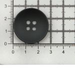 Пуговицы 4 прокола 44L (⌀7мм), (Black (черный)), 24 шт