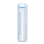 Линейка для определения размера спиц Gamma KM 16 см, пластик, Gamma KM