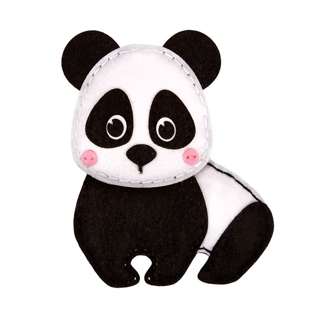 Набор для шитья игрушки Пандочка 15 см, Miadolla KD-0263