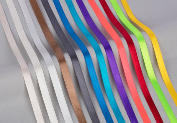 Набор атласных лент 12 мм, 12 штх5.4 м, Ассорти, Gamma Allset-12