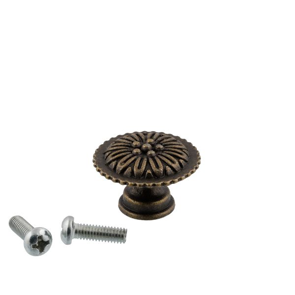 Ручка для шкатулок 3х2.8 см, 1 шт, 01 бронза, Промысел WF-016