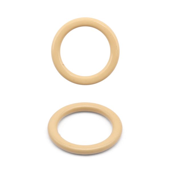 Кольца для бюстгальтера металл ⌀8.0 мм, 20 шт, C180 телесный, ГВ800