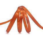 Лента атласная 1-сторонняя 6.0 мм / 22.86±1 метров, 046 т.оранжевый, Globus