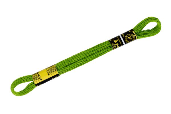 Мулине ПНК им.Кирова цв.3909 фисташковый, Россия, 24 мотка по 8 метров