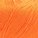 Пряжа YarnArt (ЯрнАрт) Jeans / уп.10 мот. по 50 г, 160м, 77 оранжевый